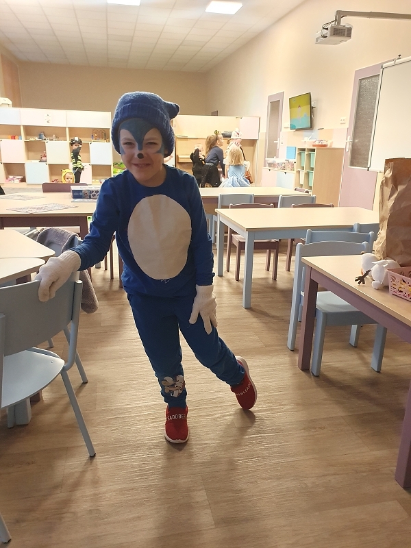 Karnevalový rej ve školce