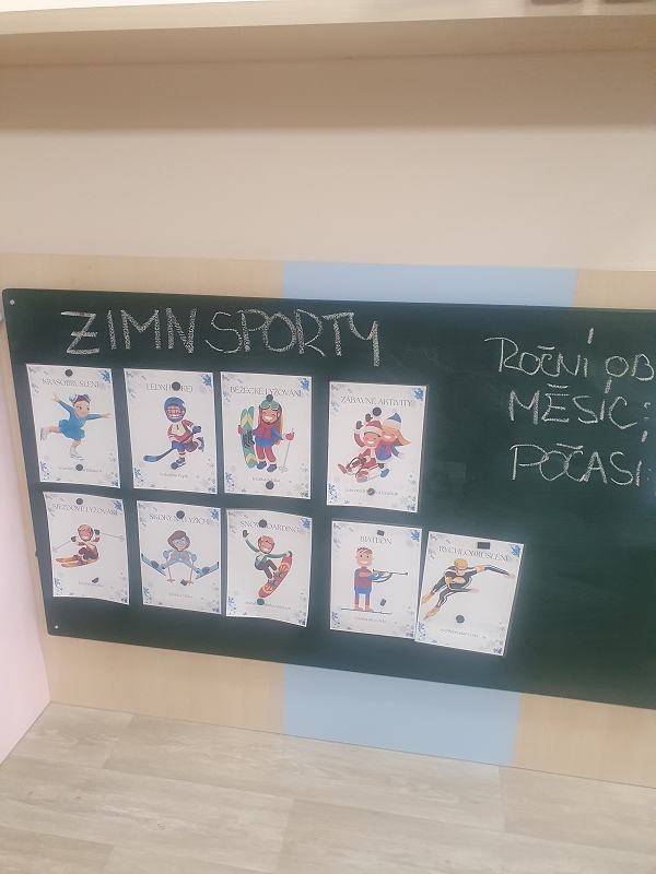 Královna zima přichází, zimní sporty