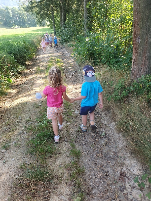 Jak trávíme čas při pobytu venku v MŠ