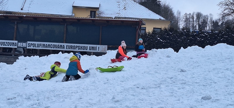Leden na sněhu