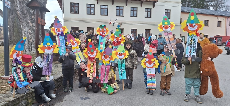 Masopust v naší škole - únor 2025