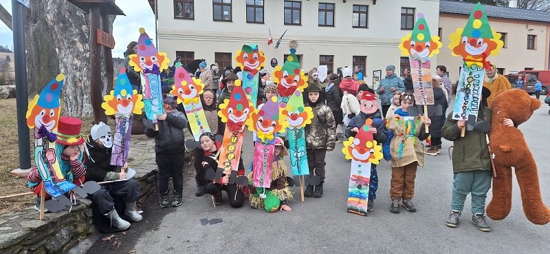 Masopust v naší škole - únor 2025