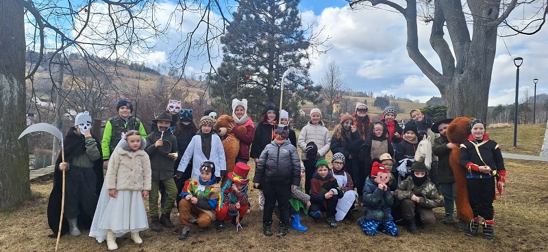 Masopust v naší škole - únor 2025
