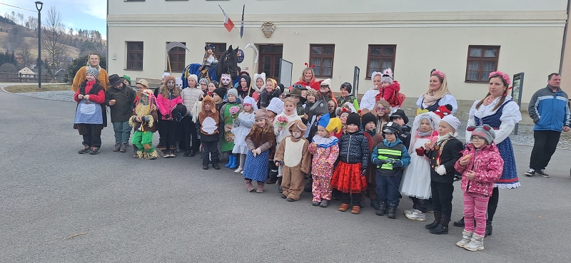 Masopust v naší škole - únor 2025