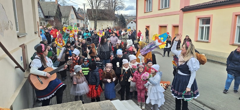 Masopust v naší škole - únor 2025