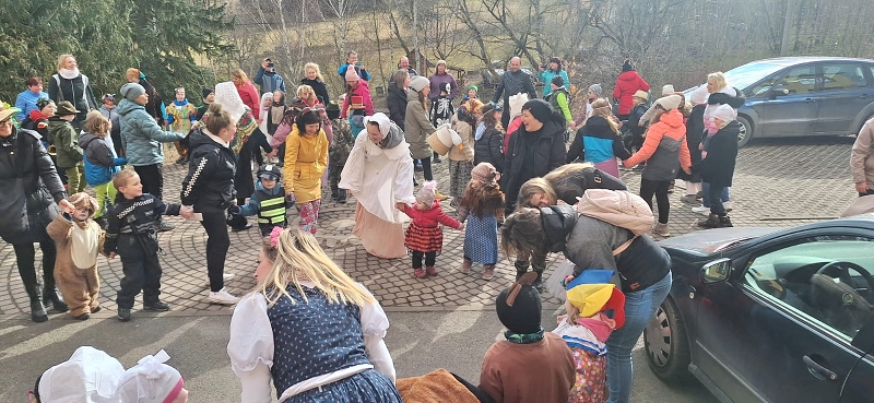 Masopust v naší škole - únor 2025