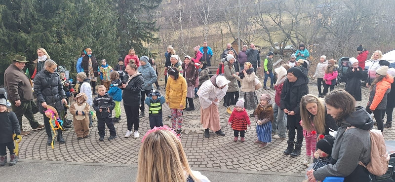 Masopust v naší škole - únor 2025