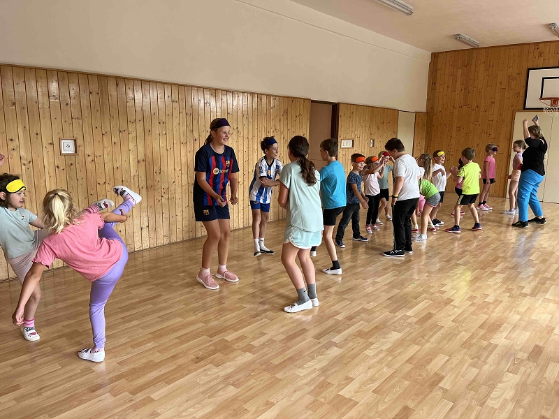 Pilates pro děti pod vedením Olgy Konigové