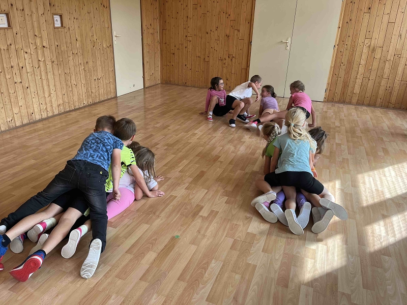 Pilates pro děti pod vedením Olgy Konigové