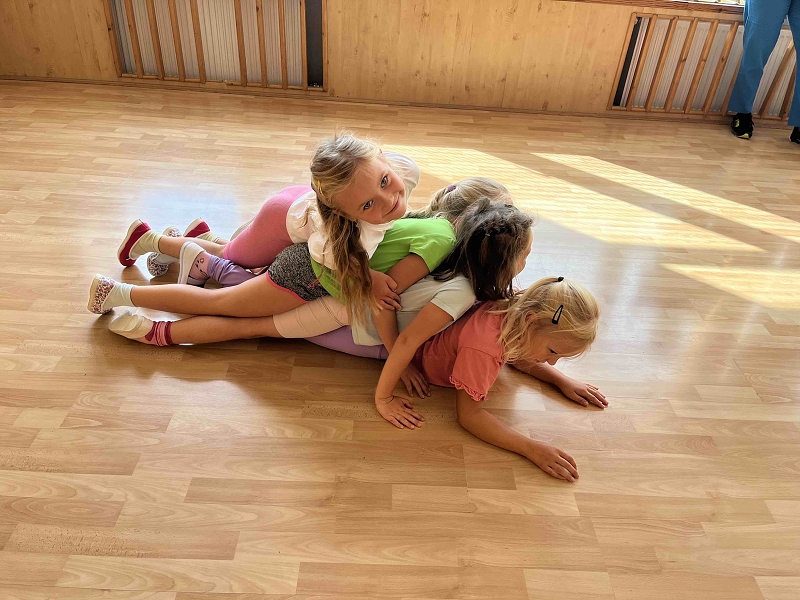 Pilates pro děti pod vedením Olgy Konigové