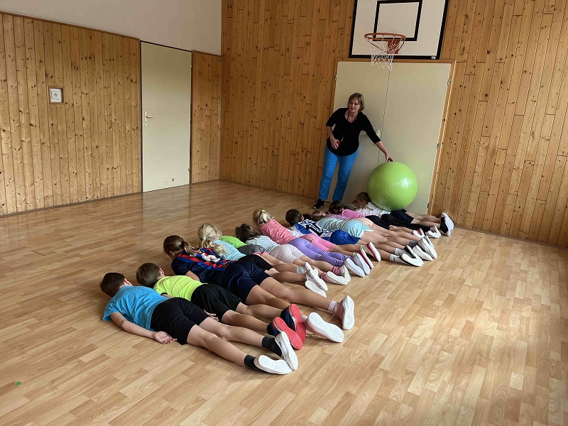 Pilates pro děti pod vedením Olgy Konigové