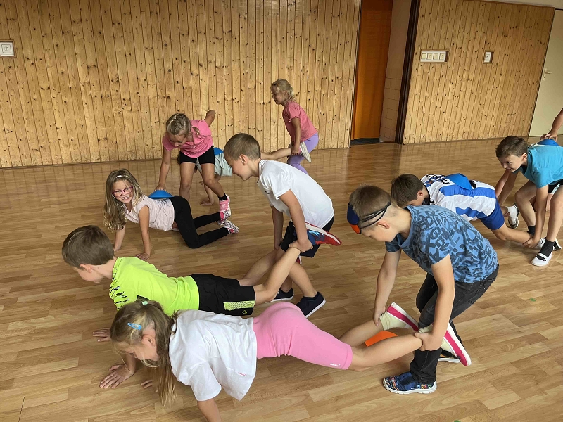 Pilates pro děti pod vedením Olgy Konigové