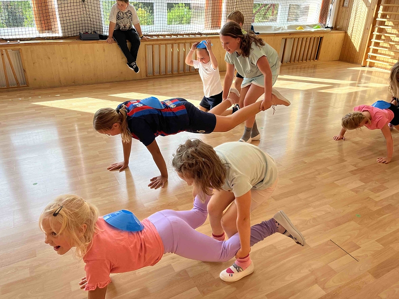 Pilates pro děti pod vedením Olgy Konigové