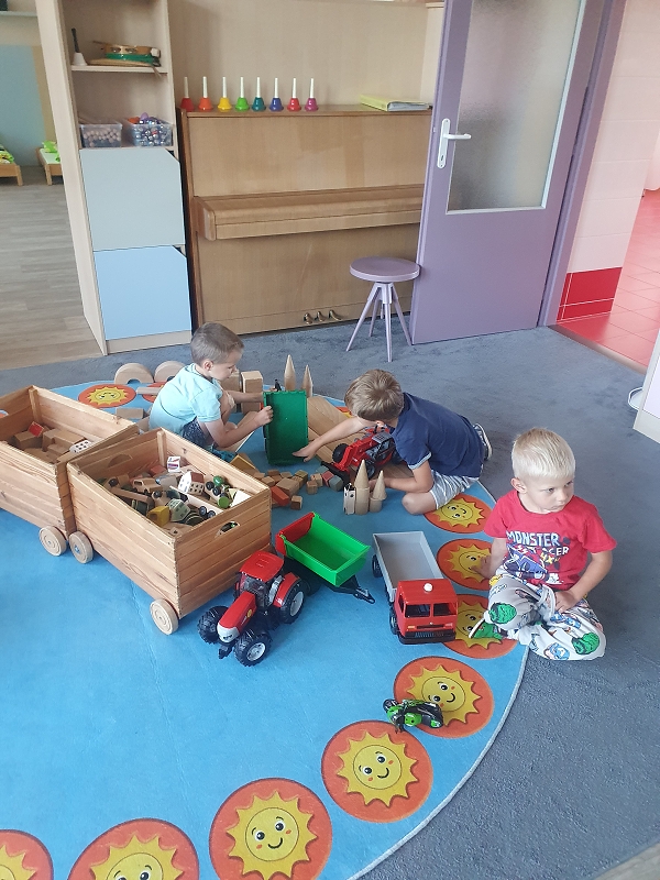 První týdny ve školce Září 2025