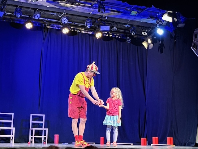 Polička Tylův dům Mime fest 18.9. klaun Bajló