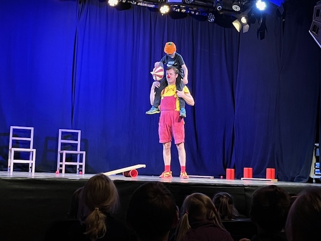 Polička Tylův dům Mime fest 18.9. klaun Bajló