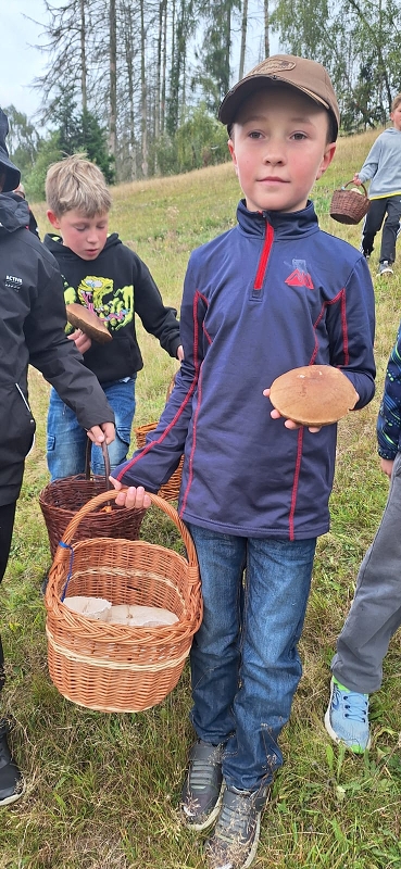 Houbaření ve školní družině