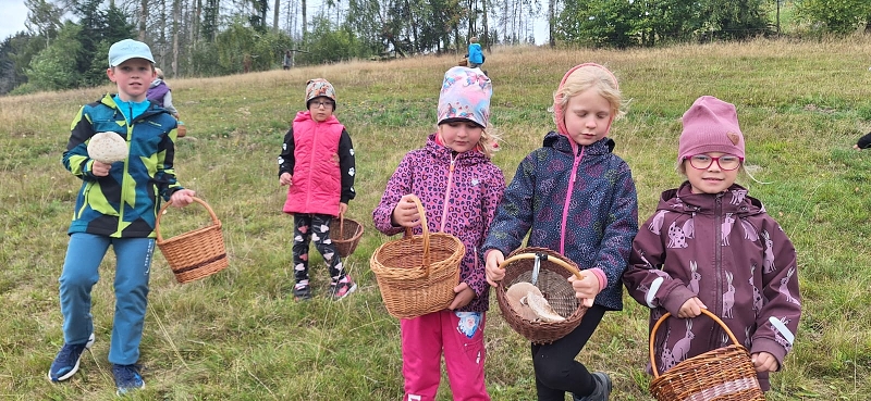 Houbaření ve školní družině