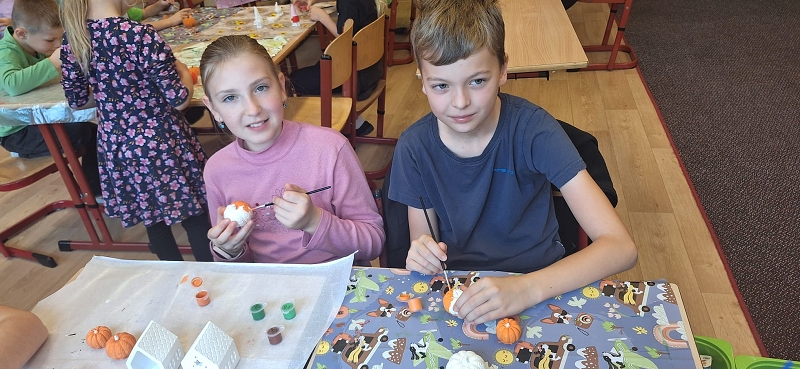 Příprava na halloween