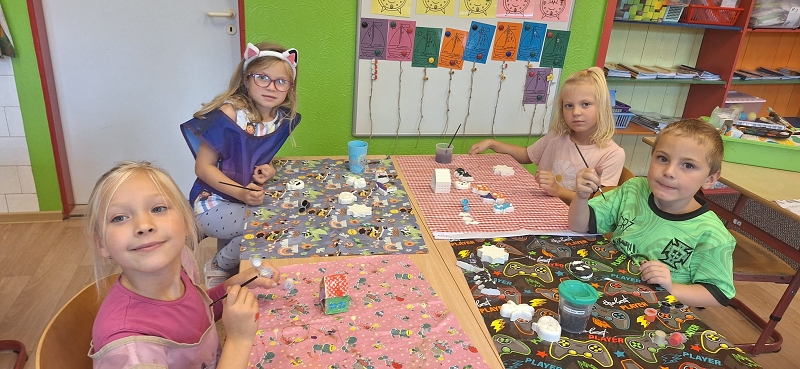 Příprava na halloween