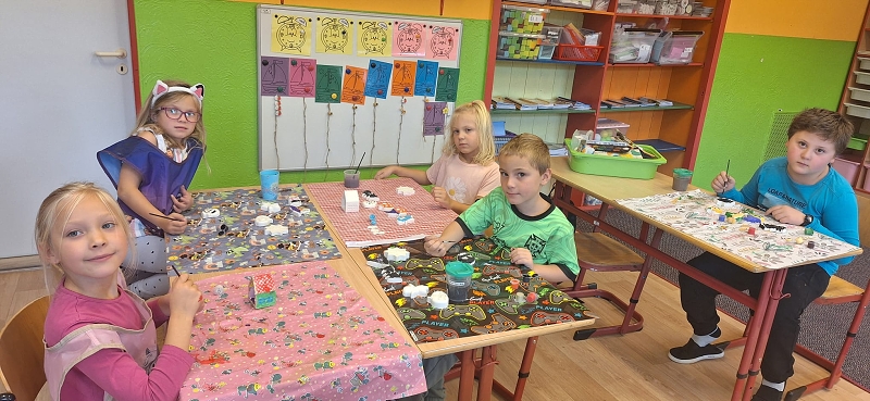 Příprava na halloween