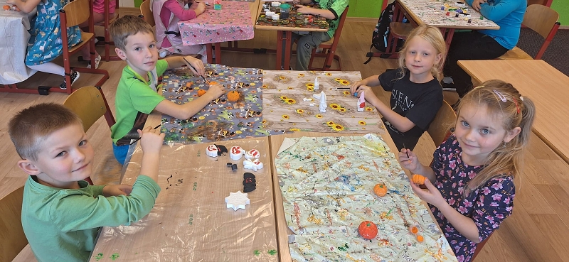 Příprava na halloween