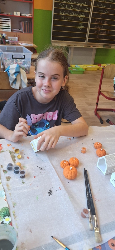 Příprava na halloween