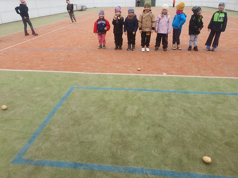 Na poli + třídní bramboriáda