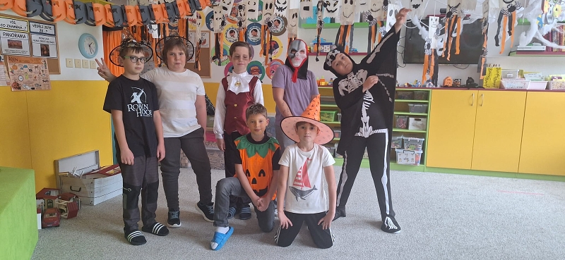 Halloween ve školní družině