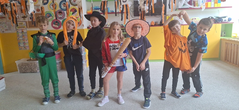 Halloween ve školní družině