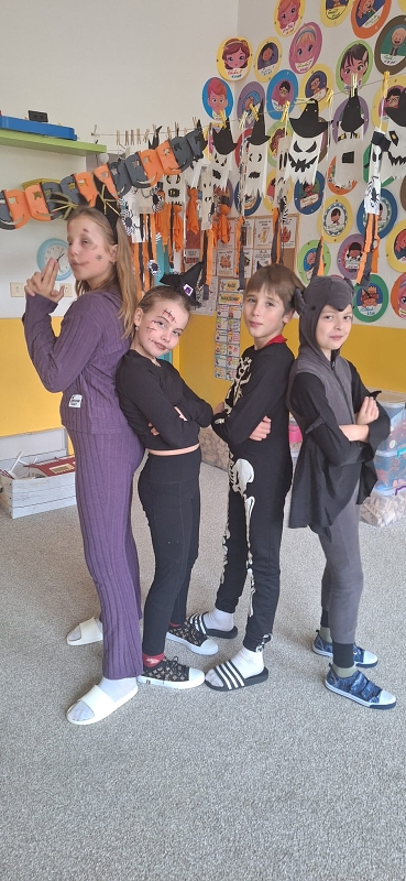 Halloween ve školní družině