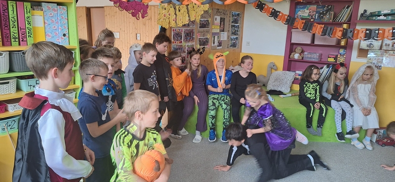 Halloween ve školní družině