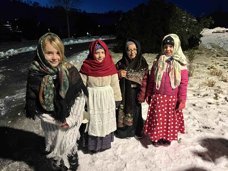 Rozsvěcování vánočního stromu