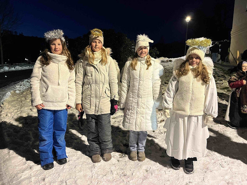 Rozsvěcování vánočního stromu