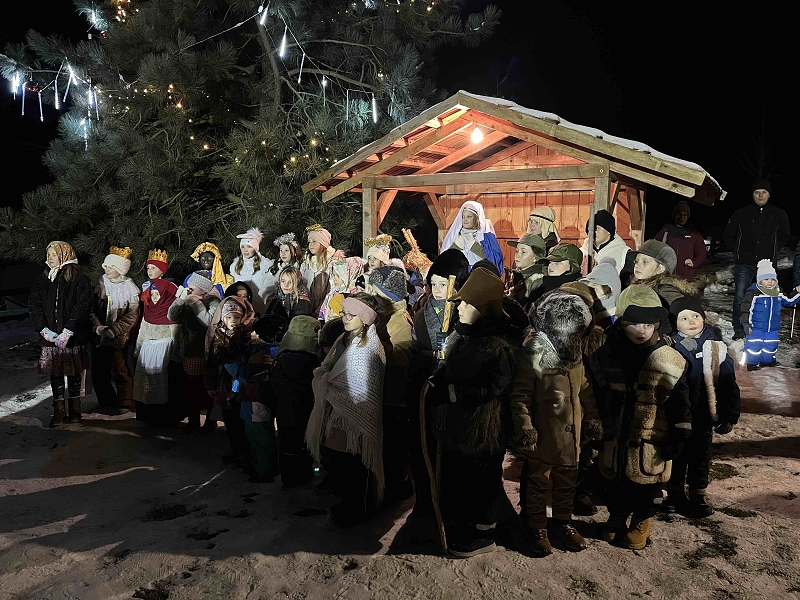 Rozsvěcování vánočního stromu